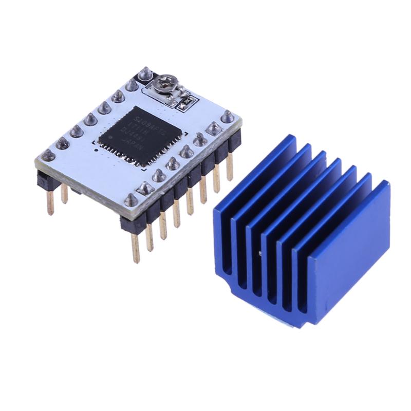 3D Printer Part Large Stepper Motor Driver 57 Steps+ Heat Sink Can Drive 57 Stepper Motor for 3D Printer - ebowsos