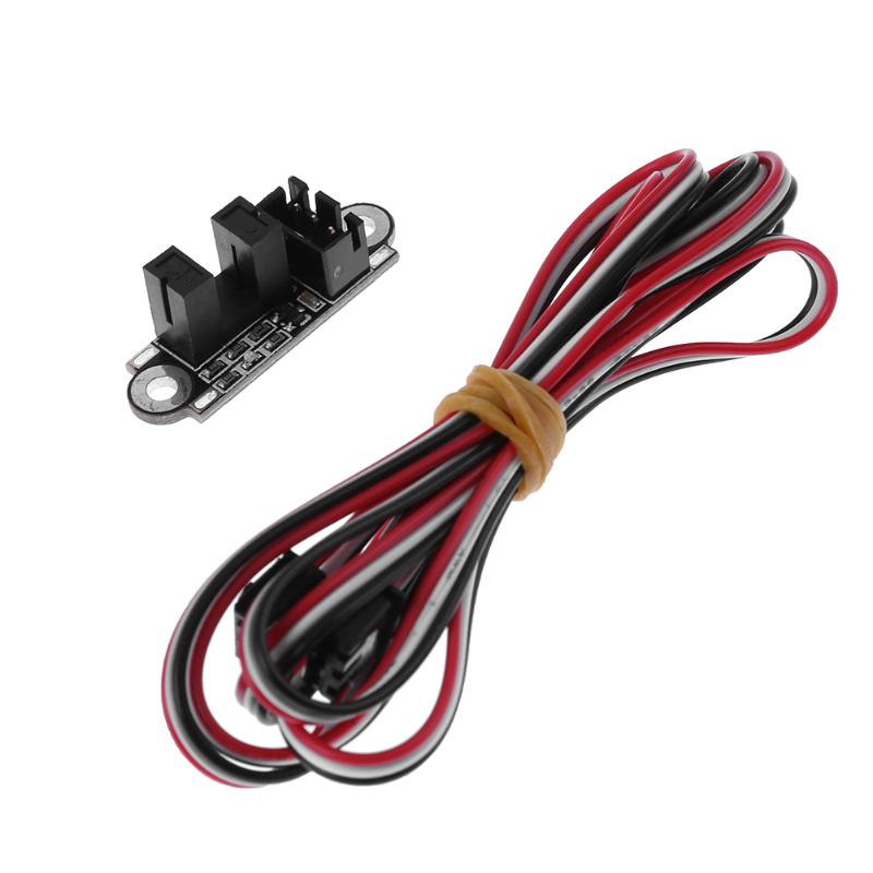 3D Printer Part Optical Endstop Photoelectric Light Control Optical Limit Switch Module with 1m 3 Pin Cable Part Accessories - ebowsos