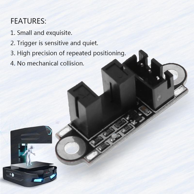 3D Printer Part Optical Endstop Photoelectric Light Control Optical Limit Switch Module with 1m 3 Pin Cable Part Accessories - ebowsos