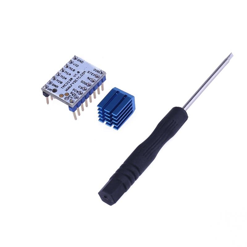 3D Printer Part Replacement 1pc Stepper Motor Driver Module for TMC2130 Stepper Motor Driver Module With Heat Sink - ebowsos