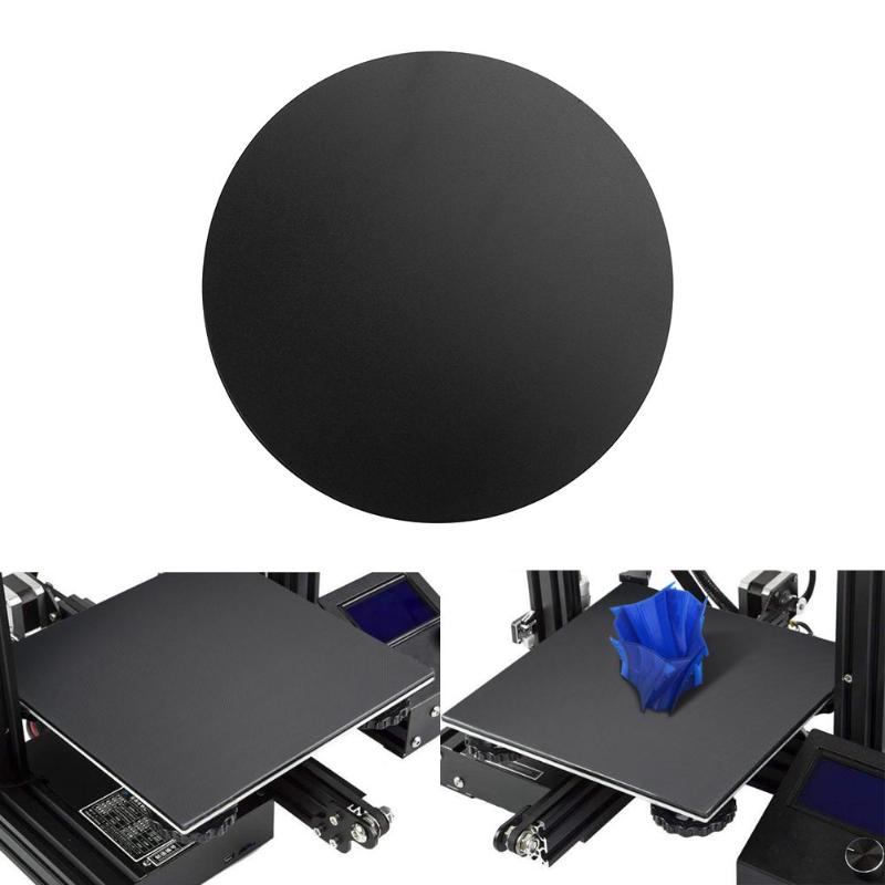 3D Printer Parts 200mm Heated Magnetic Sheet Surface Platform Round Sticker Heated Bed Build Sheets Plate Tape - ebowsos
