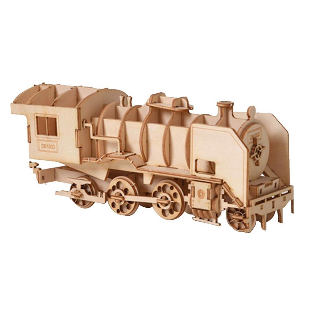 3D Wooden Puzzle For Adults Laser Cutting Model Kits DIY Toy Decorative 3D Wooden Puzzle Model-ebowsos
