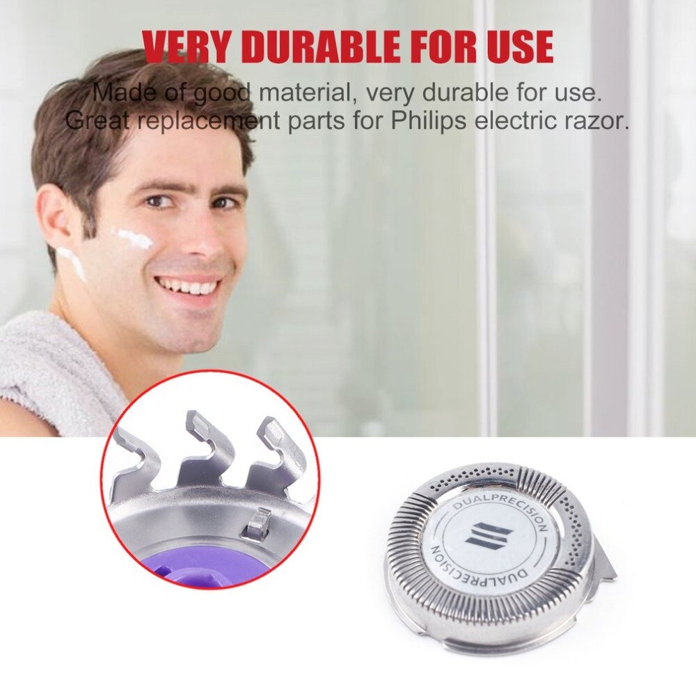 3pcs/set Professional Shaver Razor Head Replacement Blades Cutters Shaver Head For Philips Norelco HQ8 - ebowsos