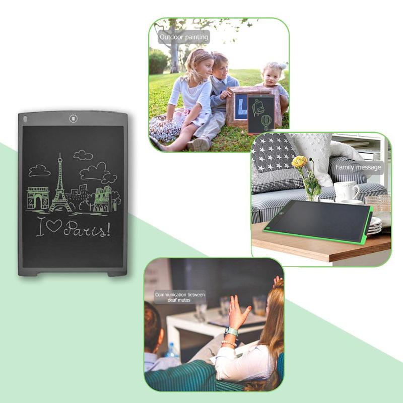 4.4/12 Inch Colorful LCD Writing Drawing Board Tablet Pad Notepad Electronic Graphics Digital Handwriting Graphic Tablets Hot - ebowsos