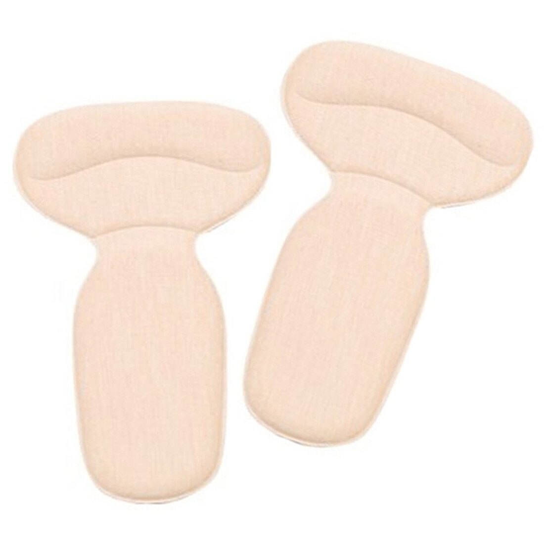 4 Pairs Heel Grips Extra Strong Heel Stickers Shoe Heel Snugs Inserts Insoles Pads Foot Care Protector Beige - ebowsos