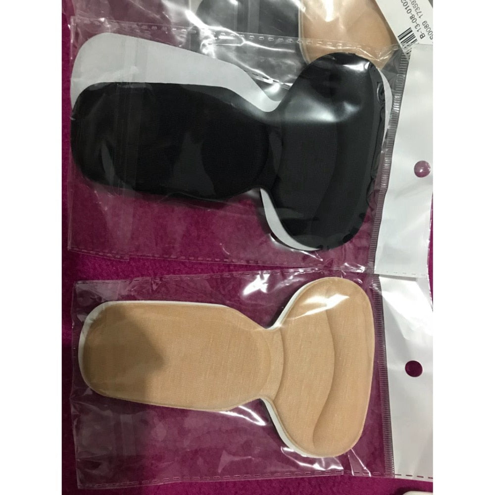 4 Pairs Soft T-Shape High Heel Grips Liner Arch Support Orthotic Shoes Insert Insoles Foot Heel Protector Cushion Pads for Women - ebowsos
