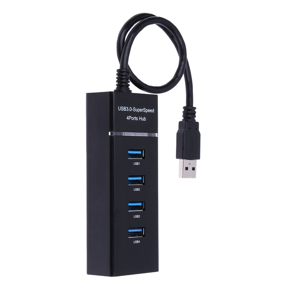 4 Ports USB3.0 HUB Splitter with Super Speed Transfer Rate UP to 5Gbps for PS4 / SLIM/PRO/XBOXONE Compatible With USB 2.0 & 1.1 - ebowsos