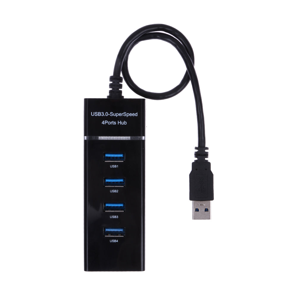 4 Ports USB3.0 HUB Splitter with Super Speed Transfer Rate UP to 5Gbps for PS4 / SLIM/PRO/XBOXONE Compatible With USB 2.0 & 1.1 - ebowsos