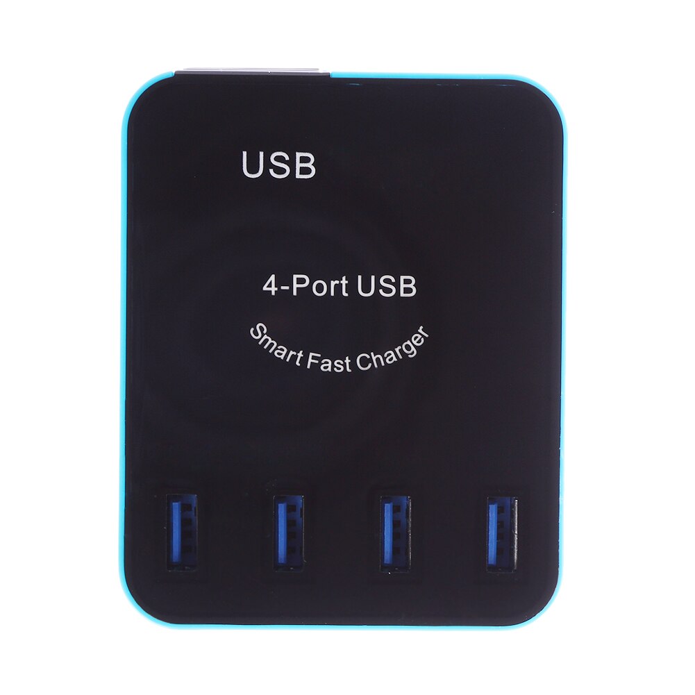 4 USB Ports 5V / 5A Smart Fast Charger Phone Stand Station US PLUG - ebowsos