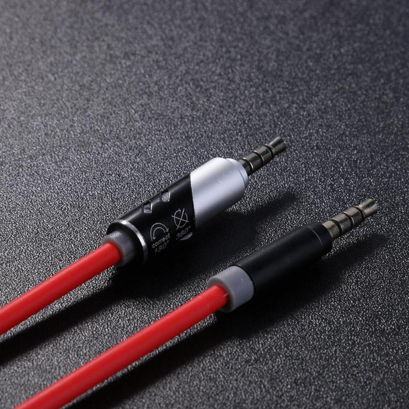 4 knots 3.5mm Male to Male Audio Cable Speaker Aux Cable Copper Core Wire for Car Headphone PC Audio Cable High Quality - ebowsos