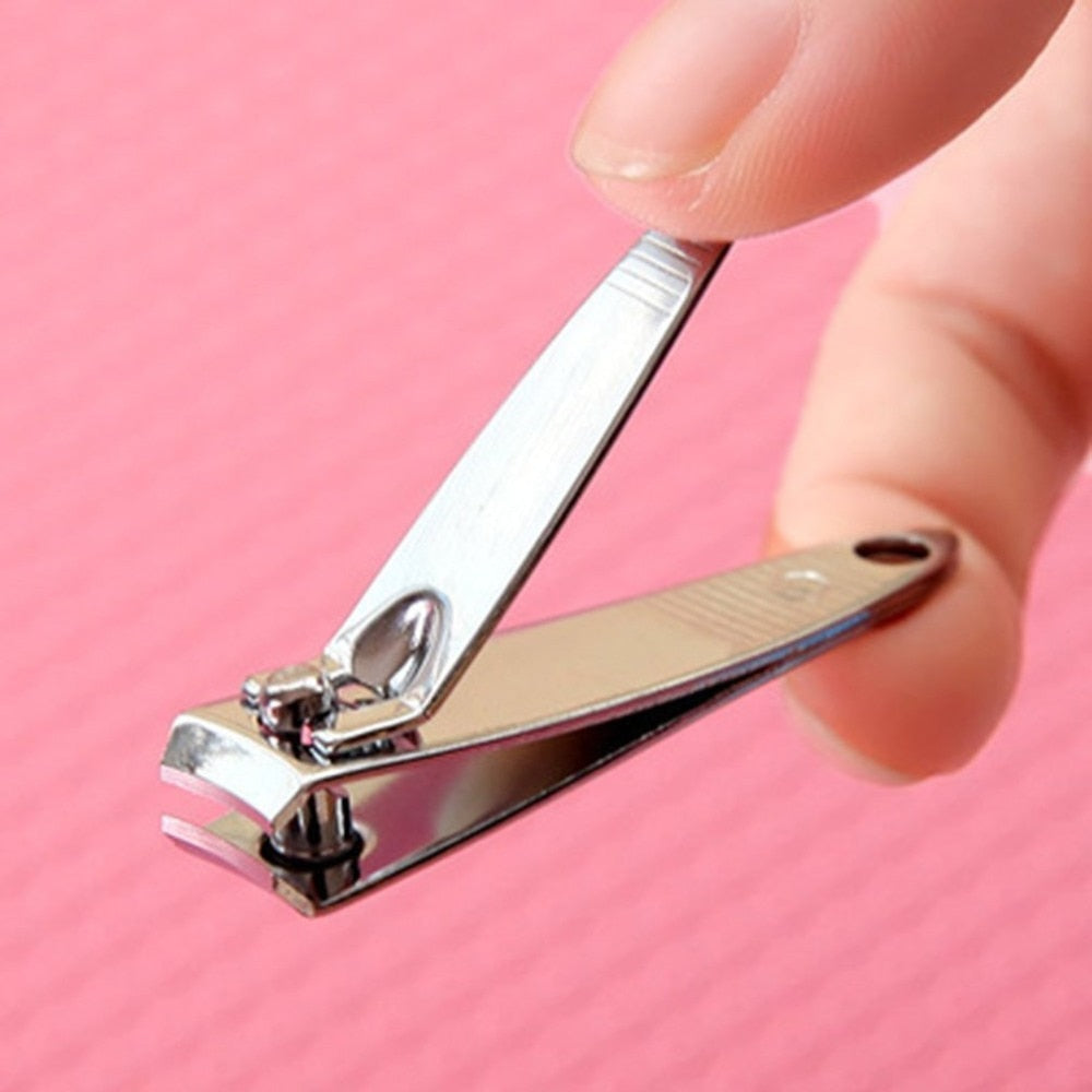 4 pcs/set Nail Art Cutter Clipper File Scissor Tweezers Manicure Pedicure Set Slippers Shaped Nail Care Tools - ebowsos