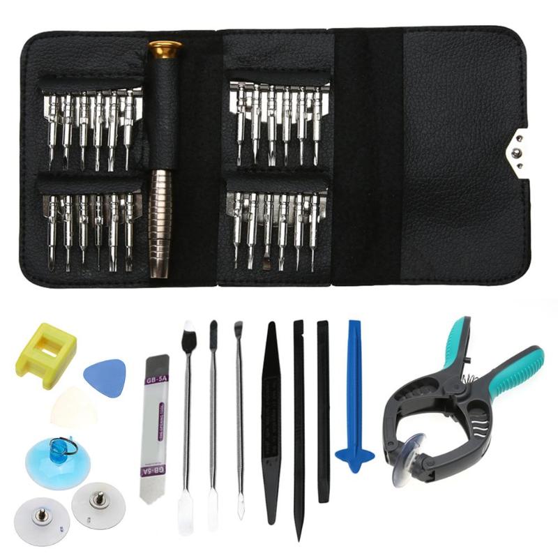 40 in 1 Smart Mobile Phone LCD Screen Opening Repair Tools Screwdriver Dismantle Tools Kit for iPhone Samsung Watch PC Promotion - ebowsos