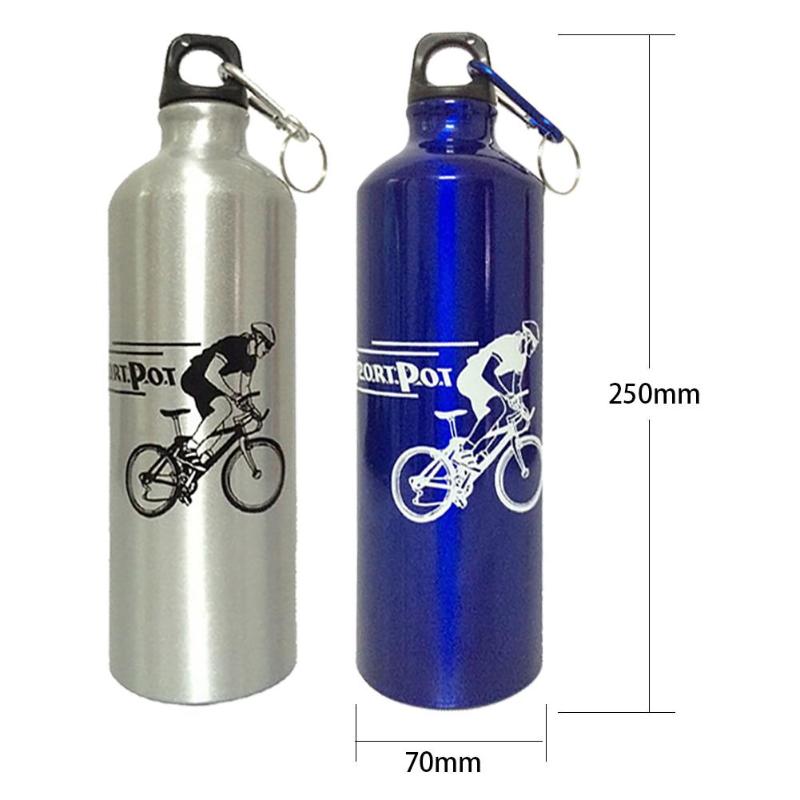 400-750ml Outdoor Camping water bottle Sport Bicycle Bike bottle Ultralight Water Kettle Sports Home Tableware w/Hanging Buckle-ebowsos