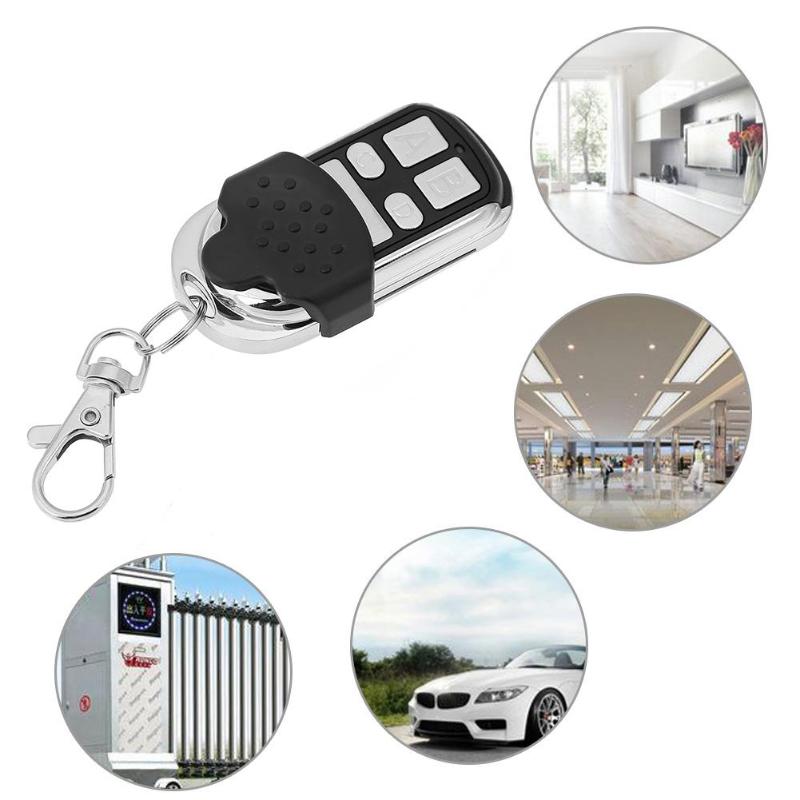 433MHz 4 Channel Wireless RF Remote Control Cloning Remote for Garage Door Alarm Automatic Doors Shutter Doors Lamps Controller - ebowsos