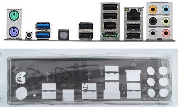 I/O shield back plate of motherboard for M4A89TD PRO/USB3 just shield ...