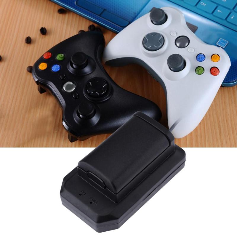 4800mAh Ni-MH Rechargeable Battery + Charger Dock Station Set Charging Kit for Xbox 360 Wireless Controller Batteria - ebowsos