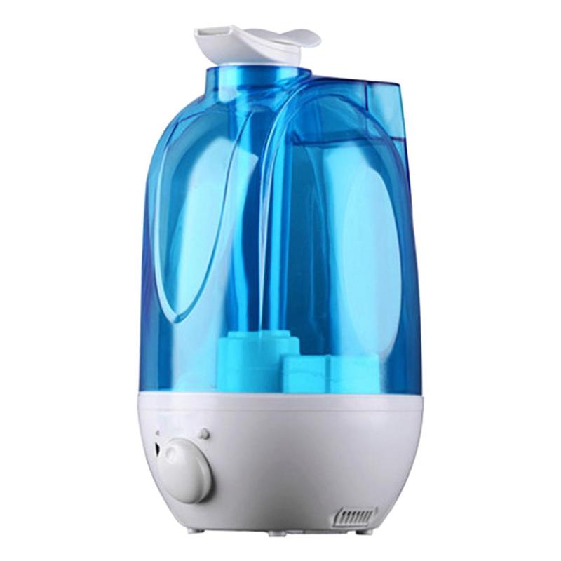 4L 2-way Ultrasonic Air Humidifier Aroma Purifier Essential Oil Purifier for Portable Essential Oil Diffuser Mist Maker - ebowsos