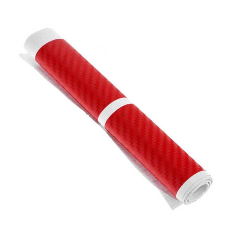 4Pcs/set 3D Carbon Fiber Car Door Sill Scuff Plate Cover Anti Scratch Stickers Scuff Cover Anti Scratch Decal Universal For Car - ebowsos