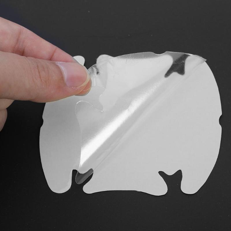 4Pcs/set Universal Car Door Handle Scratches Guard Protector Sticker Protective Cover Invisible Clear Urethane Film Promotion - ebowsos