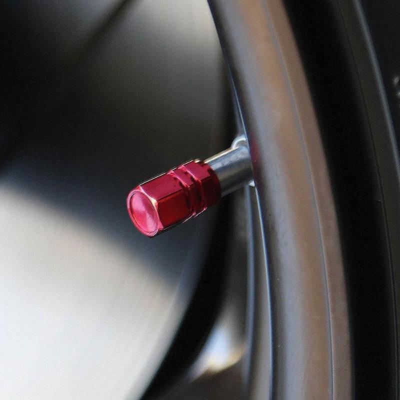 4pcs Aluminum Alloy Car Wheel Tire Valve Air Caps Stem Covers - ebowsos