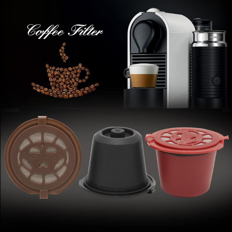 4pcs/set Reusable Coffee Capsule Filter Shell Fits for Nespresso Coffee Machine Bottom Caliber Is About 20mm And Weight About 3g - ebowsos