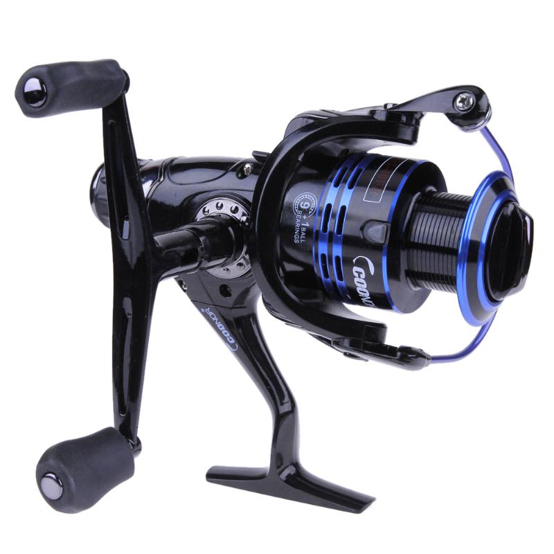 5:1:1 Upgrading Drag Spinning Reel with Extra Spool Saltwater Fishing Reel-ebowsos