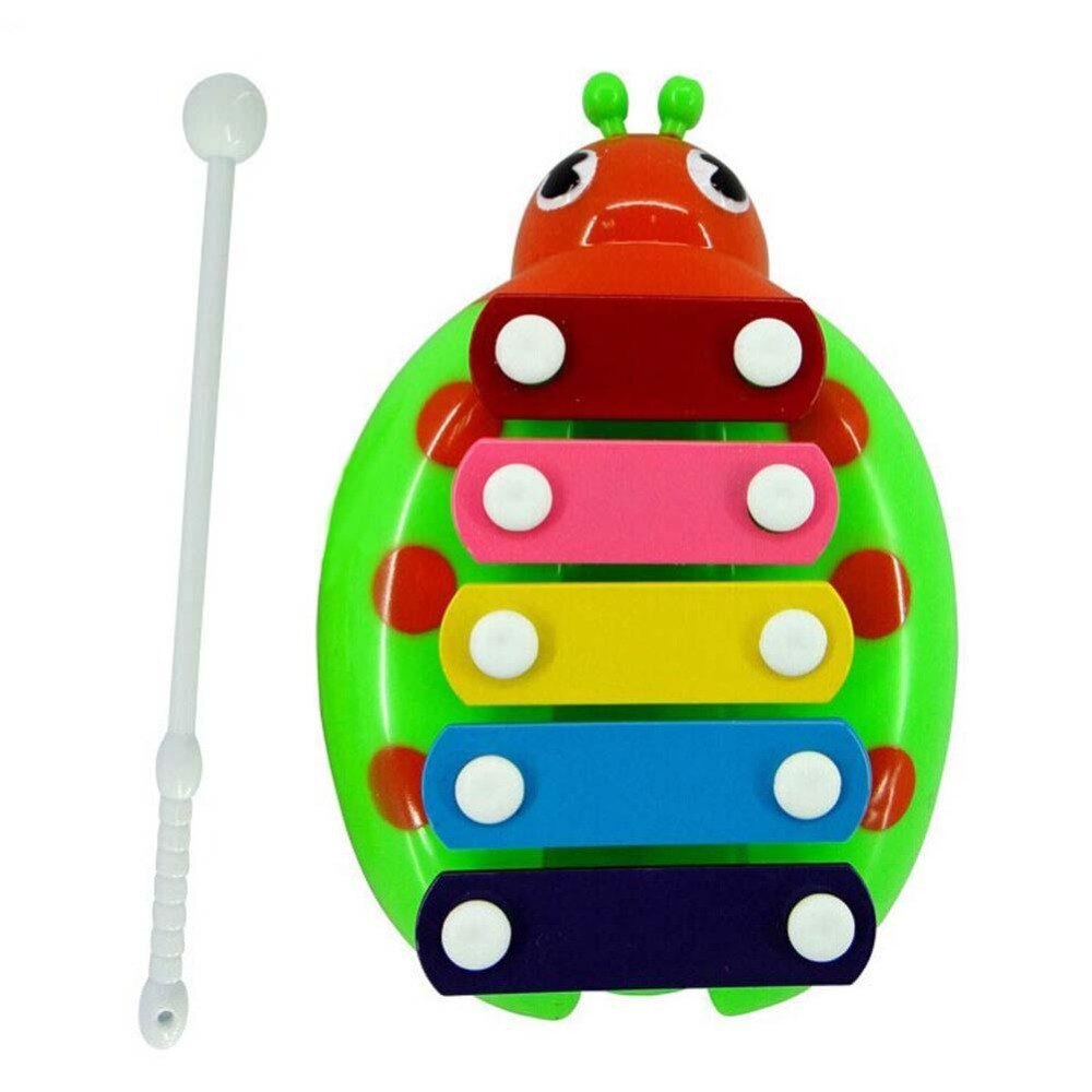 5 Note Musical Toys Wisdom Development Beetlet educational musical toys Christmas gifts for Baby Child Kids-ebowsos