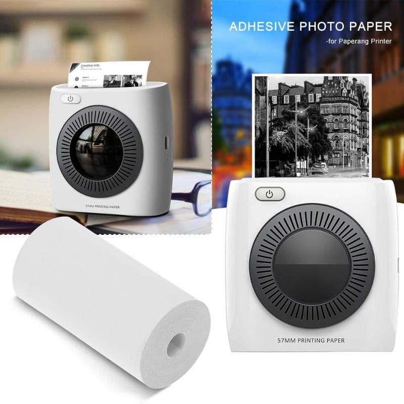 5 Roll Printing Sticker Paper Adhesive Photo Paper for Paperang Mini Pocket Photo Printer High Quality Photo Paper - ebowsos