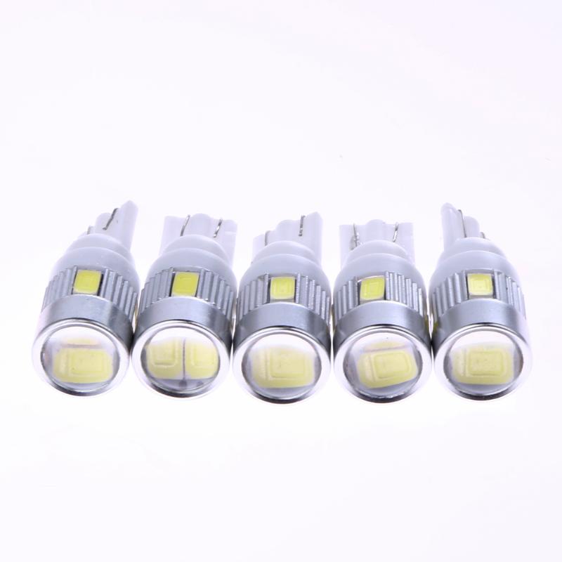 5 X High-Power Automotive LED Lights Show Wide Lights T10 5630 6SMD - ebowsos