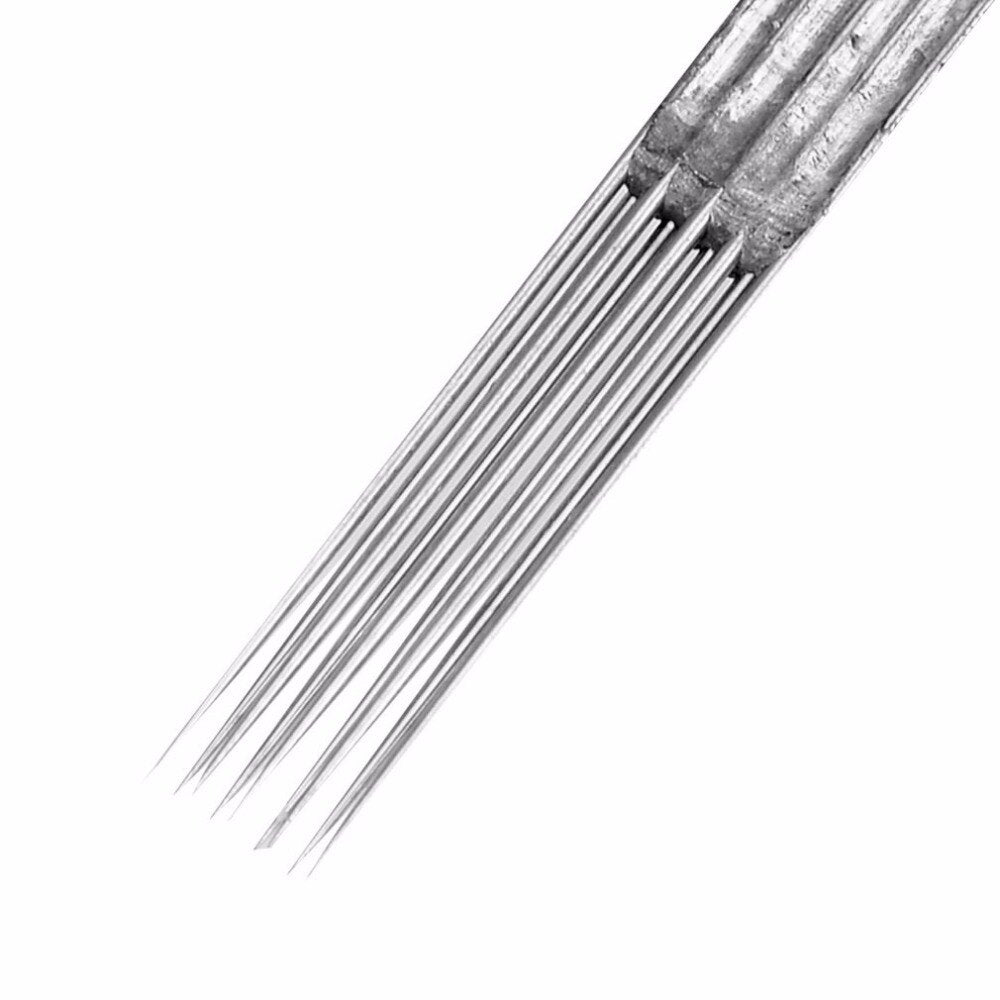 5 pcs/pack 9M1 Disposable Tattoo Needles 304 Medical Stainless Steel Permanent Makeup Needles Machine Kit - ebowsos