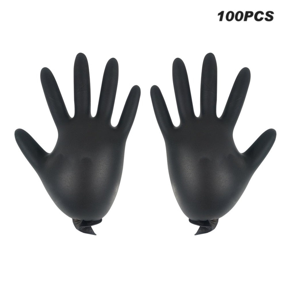 50 Pairs Professional Tattoo Gloves Disposable Anti-skid Mechanic Gloves for Tattoo Artists DIY Building Industrial Sectors - ebowsos