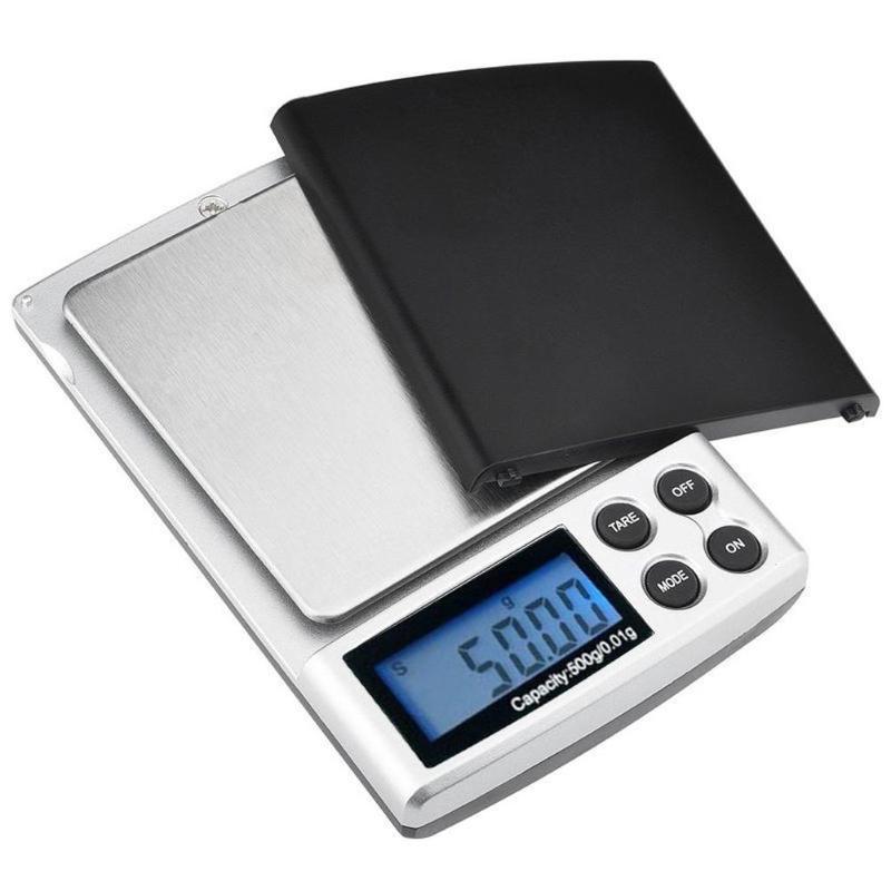 500g x 0.01g Digital Pocket Scale Weight Sterling Silver Jewelry Balance Gram Electronic Scales - ebowsos