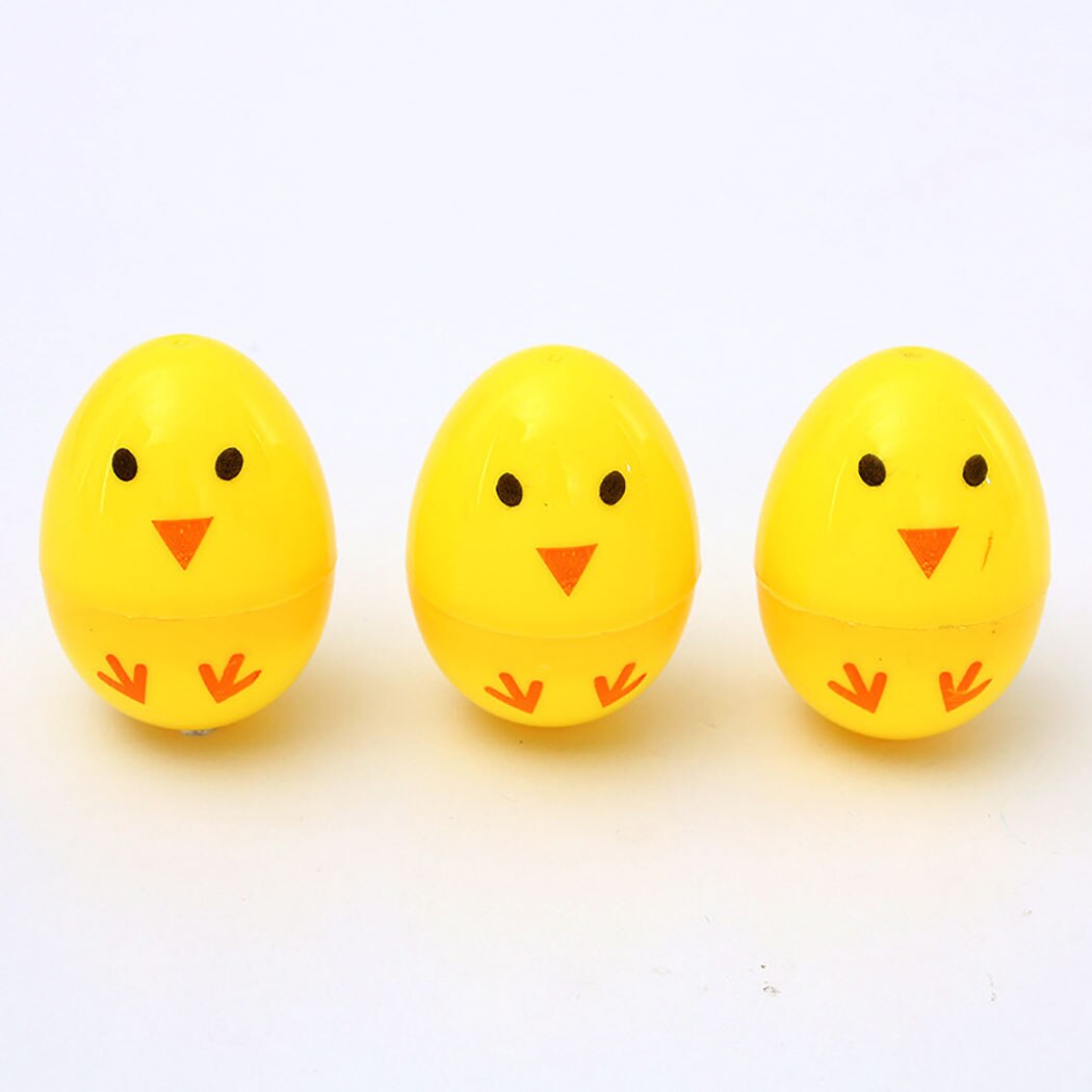 50PCS Cute Easter Egg Cute Chick Easter Toy Egg Desktop Ornament For Home Decor-ebowsos