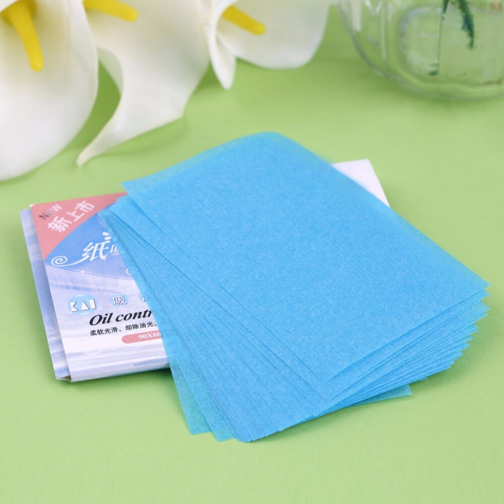 50pcs Tissue Papers Pro Powerful Makeup Cleaning Oil Absorbing Face Paper Absorb Blotting Facial Cleaner Facial Beauty Tools - ebowsos