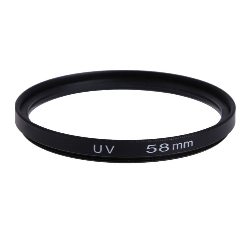 58mm UV filter 58 mm Ultra-Violet Filter Lens Protector For Canon Nikon Sony DSLR Cameras HOT - ebowsos