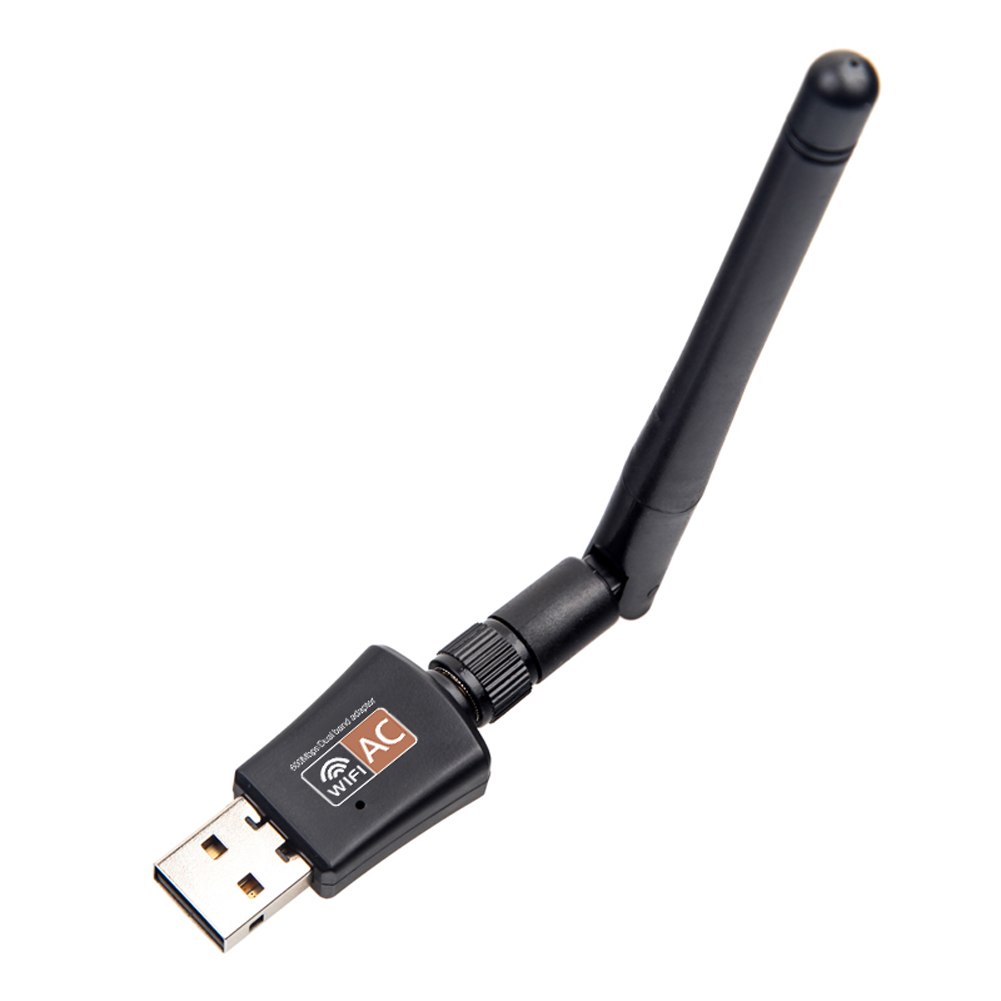 5GHz USB Wifi Adapter 600Mbps Wireless Lan USB PC Wifi Antenna Support Window Linx2.6X Mac OS 802.11AC USB Network Card - ebowsos