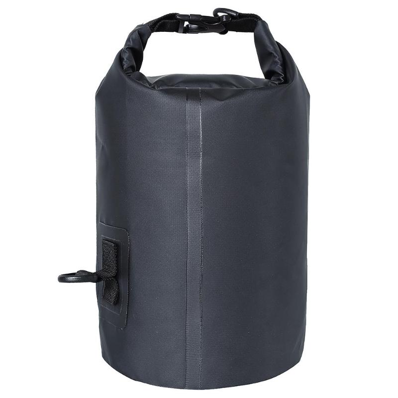 5L/10L/20L Waterproof Bag With Shoulder Strap Transparent Waterproof Bag Outdoor PVC Drift Backpack Outdoor Bag-ebowsos