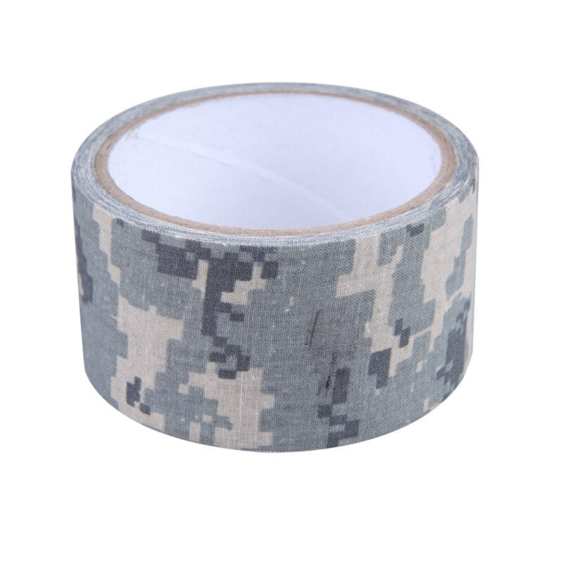 5cmx5m Camo Wrap Outdoor Hunting Bionic Tape Waterproof Speckle Camouflage Binder For Outdoor Survival-ebowsos