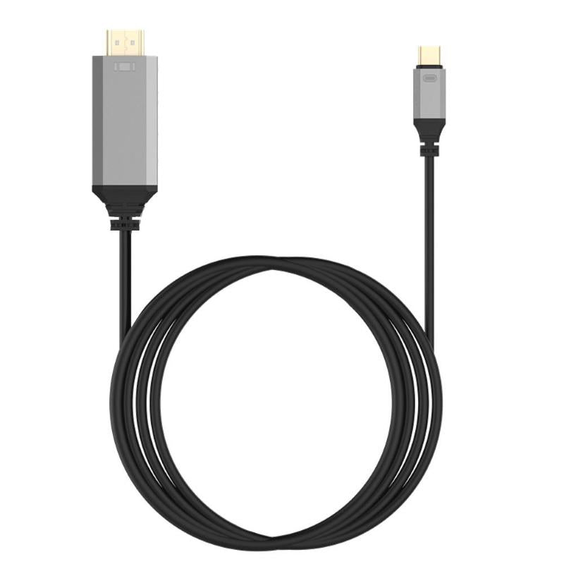 5m/16.4ft USB-C to HDMI 4K Cable Adapter for Huawei Mate10 Pro MackBook 4K 30Hz/60Hz Cable Adapter For Samsung Huawei Phone New - ebowsos