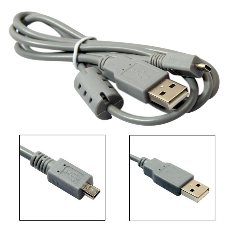 5pcs/ Lot  2pcs/ Lot  USB 8 Pin Data SYNC Cable Cord for Nikon for Sony Camera Cybershot 1M cable connects for digital camera - ebowsos