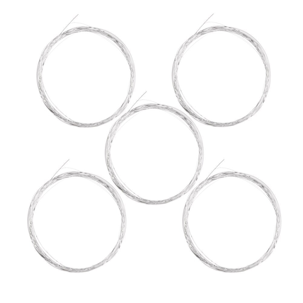 5pcs/Lot 9FT Nylon Fly Fishing Line Knotless Tapered Leader 0X-6X 0.127-0.279mm Strong Fly Fishing Leader Clear-ebowsos