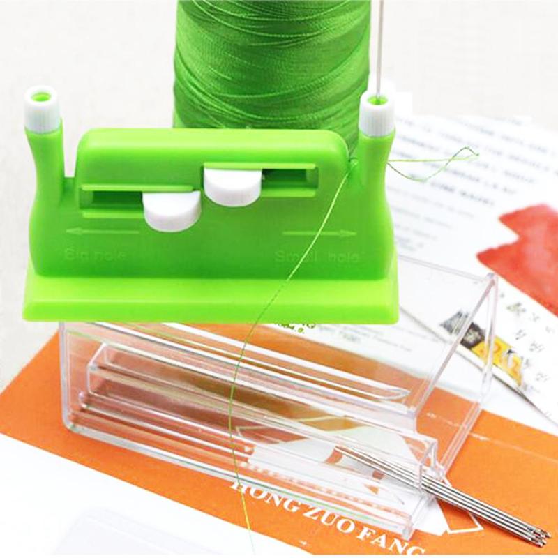 5pcs Sewing Needle Threader DIY Needlework Needles Insertion Machine Tools Threading Machines Convenient Sewing Accessories - ebowsos