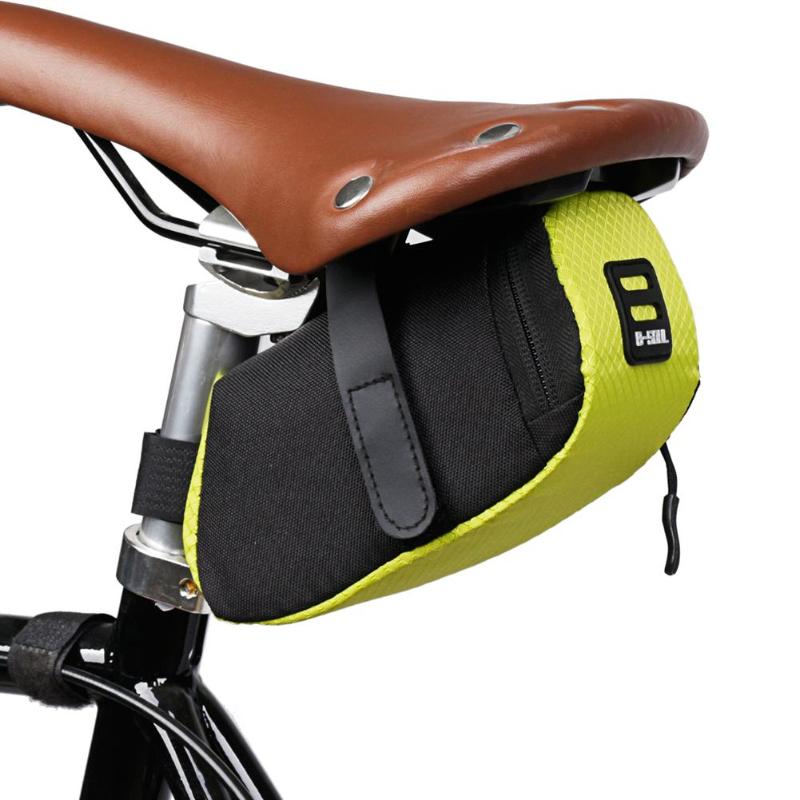 6 Color Nylon Bicycle Bag Bike Waterproof Storage Saddle Bag Seat Cycling Tail Rear Bike Tail Rear Pouch Saddle Bolsa Bicicleta-ebowsos