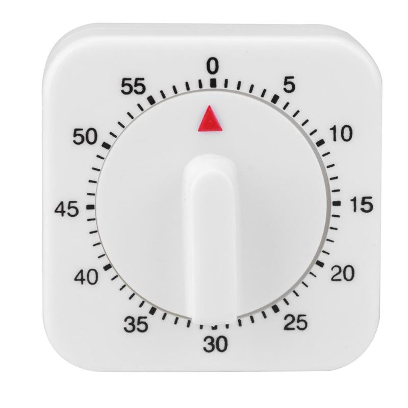 60 Minutes Manual Timer Mechanical Reminder Energy Saving And Environmental Protection Alarm Clock Kitchen Timer - ebowsos