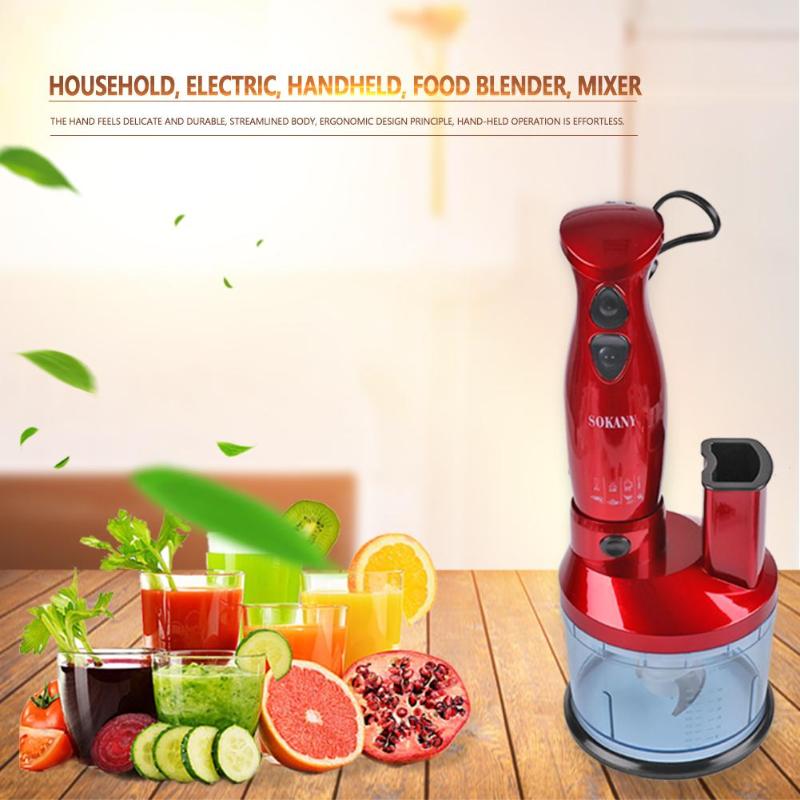 600W Multifunctional Household Electric Handheld Food Blender Baby Food Supplement Mixer Grinder Juicer Kitchen Tool Promotion - ebowsos