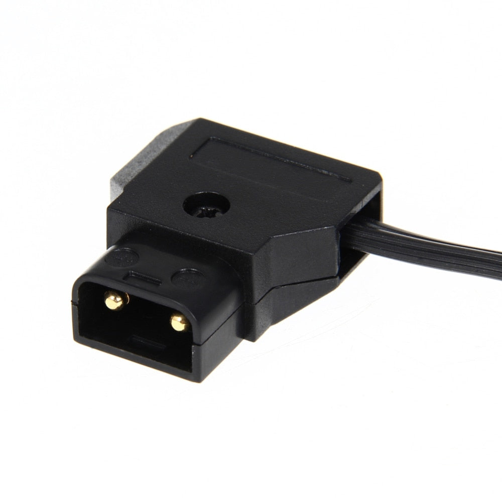 60cm Cable Wireless Receivers for Camera Battery Accessories Male D-Tap B Type Power Tap to 4 Female D-Tap P-Tap Hub Adapter - ebowsos