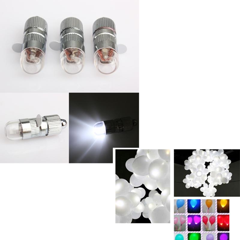 60x White LED Party Lights Decoration For Paper Lanterns Balloons Floral High Quality Lights - ebowsos