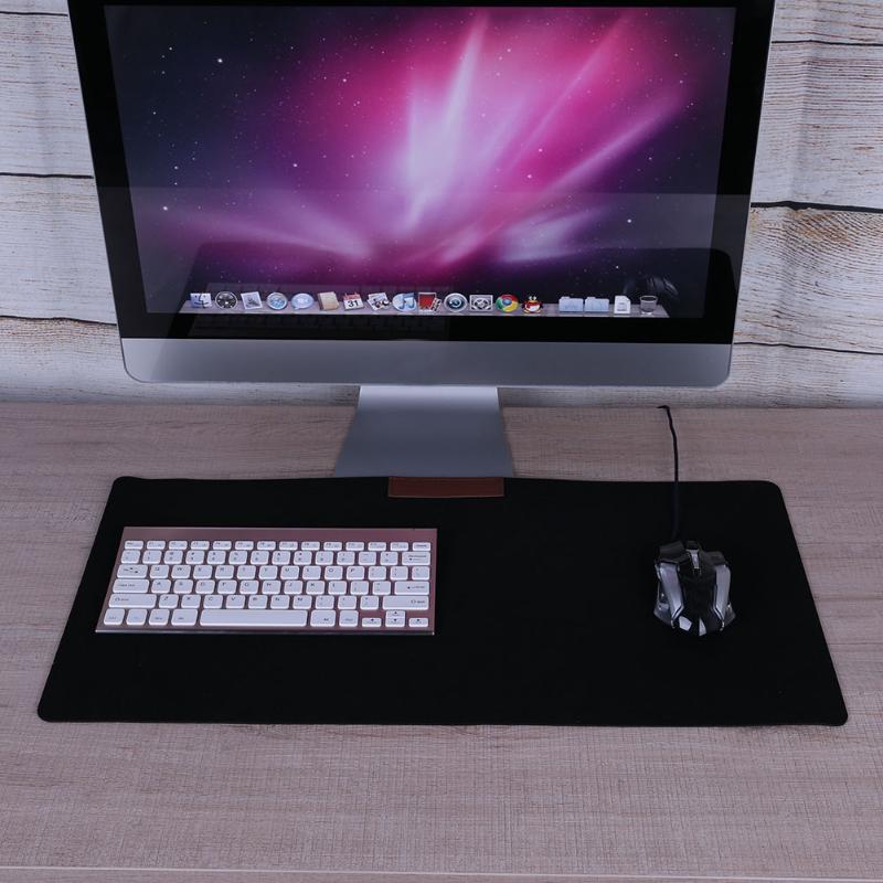 630*330*3mm Mouse Pad Table Mat Simple Warm Office Table Computer Mouse Pad Desk Keyboard Game Mouse Mat High Quality Mouse Pad - ebowsos