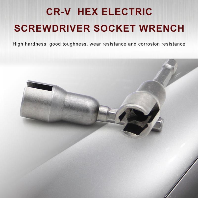 65mm Hex Electric Screwdriver Socket Wrench Power Drill Bits Socket Sleeve Head Magnetic Screwdriver Bit Electric Screw Driver - ebowsos