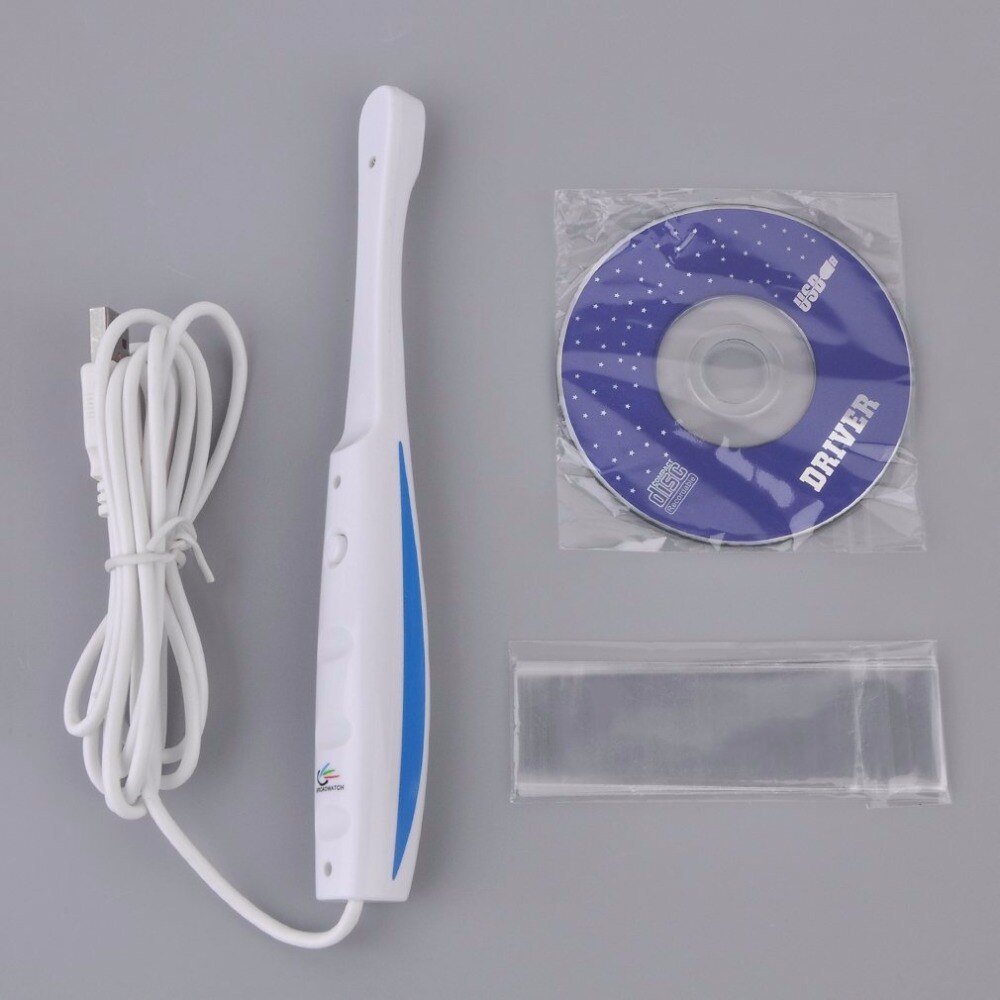 6LED Dental Intraoral Check Digital Camera Professional USB check Camera / Oral Dental Camera USB 2.0 White - ebowsos